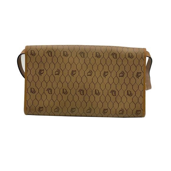 Dior PVC Coated Canvas Brown Shoulder Bag - Picture 7 of 7